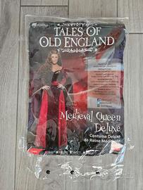 Abito fantasy da regina medioevale tales of englan
