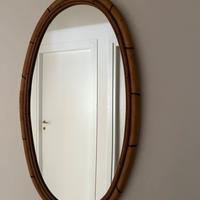 Specchio grande bambù