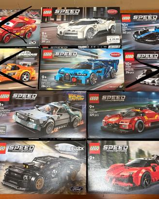 LEGO Set di 7 Speed Champions
