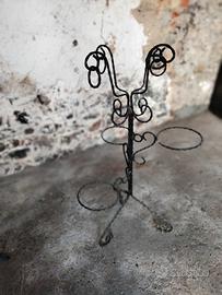 porta vasi in ferro battuto, 