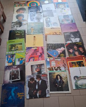 Stock 35 vinili a 33 giri italiani anni 70/80