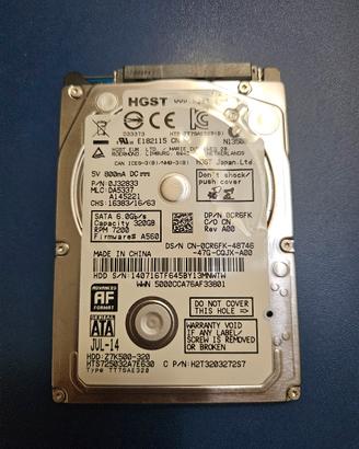 hd HGST 320Gb