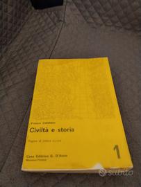 Libro vintage Civiltà e storia