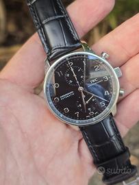 Iwc portoghese black dial 41mm Card 2017