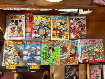Fumetti di Topolino + 24 ore di Paperopoli
