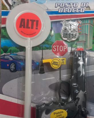 kit gioco polizia