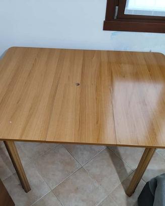 Tavolo allungabile 100x100/100x138cm h77