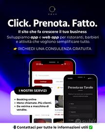 Creazione di Applicazioni e Siti Web