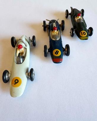 Lotto di 3 auto Solido F1 Vintage Anni '60