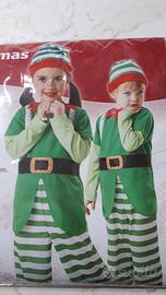 Costume elfo di natale