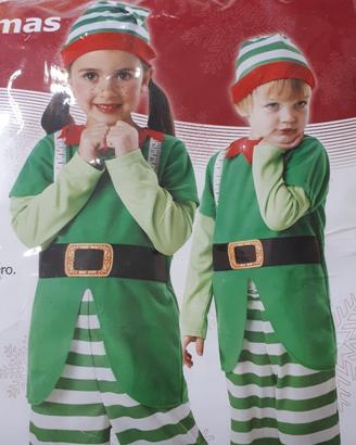 Costume elfo di natale