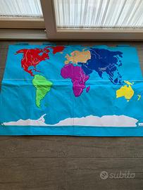 Planisfero in feltro oskar&ellen