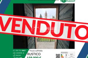 INTERO STABILE CON CANTINE A TREZZO SULL' ADDA!!