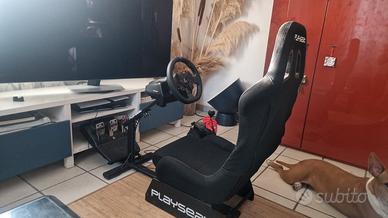 postazione playseat evolution + volante  g923 
