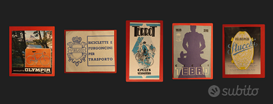 CICLISMO BICI VINTAGE EPOCA LEGANO STUCCHI GANNA .