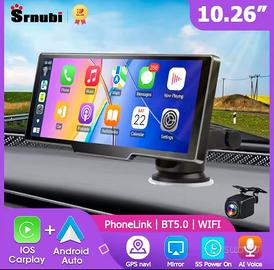Schermo Carplay da 10,26" per auto, lettore videom