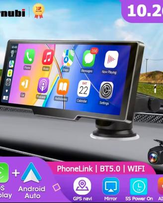 Schermo Carplay da 10,26" per auto, lettore videom