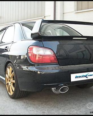 Linea Scarico Sportivo Inoxcar Subaru Impreza