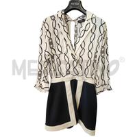 TUTA D ELISABETTA FRANCHI CON STAMPA CATENE