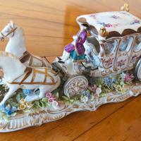 Carrozza Luigi Fabris Porcellana Anni '40