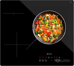 Piano cottura a induzione 3 Fuochi EVVO V60, 5700W