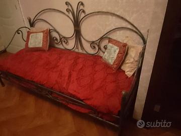 Letto in ferro battuto