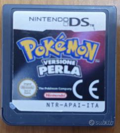 Cartuccia pokemon perla italiana