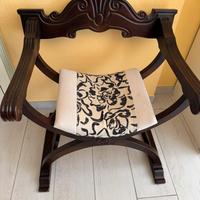 Sedia Papale D’epoca  ristrutturata