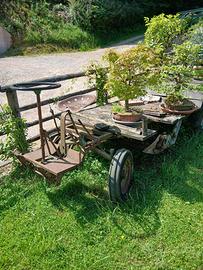 vecchia motofalciatrice