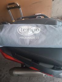 tenda parasole laterale e frontale per fiamma 45