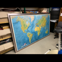 MAPPA AIR FRANCE VINTAGE