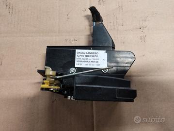 Serratura anteriore sx DACIA SANDERO del 2013