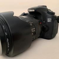 REFLEX CANON 60D + obiettivo 24-105mm serie L