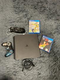 Console PS4 usata+controller Scuf gaming+2 giochi