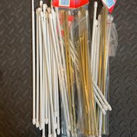 Bacchette per tende in ottone