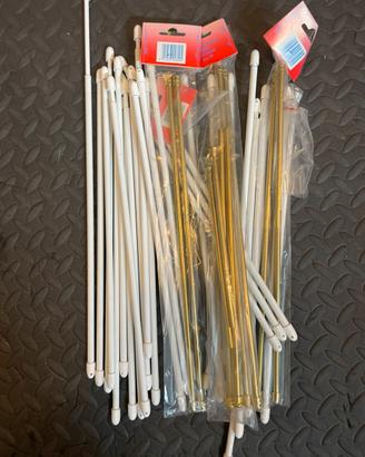 Bacchette per tende in ottone