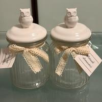 Coppia Barattoli Rituali Domestici Nuovi