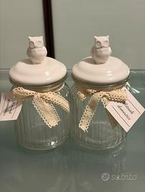 Coppia Barattoli Rituali Domestici Nuovi
