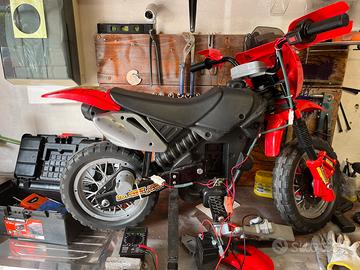 Mini moto batteria