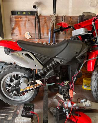 Mini moto batteria