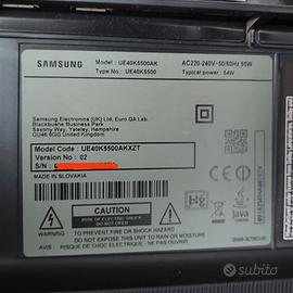 TV Samsung 40" UE40K5500 [schermo rotto]