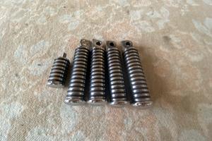 Kit pedaline cromate per Harley Davidson
