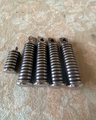 Kit pedaline cromate per Harley Davidson