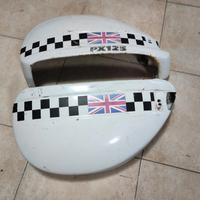 coppia scocche cofani vespa px originali