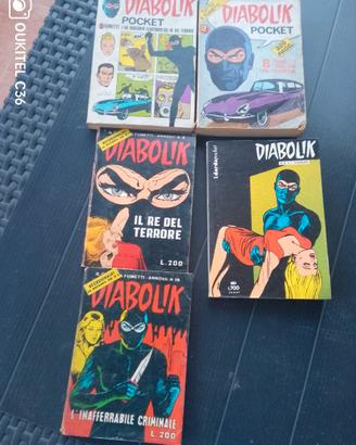 Fumetti Diabolik vintage