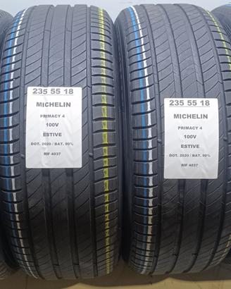 4 GOMME 235 55 18 MICHELIN RIF4037