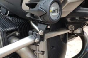 Faretti LED supplementari per BMW GS, Benelli TRK