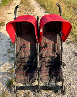 Passeggino doppio gemellare