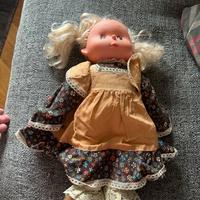 Bambola vintage Holly Hobbie stile Prairie Girl