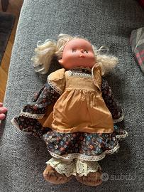 Bambola vintage Holly Hobbie stile Prairie Girl